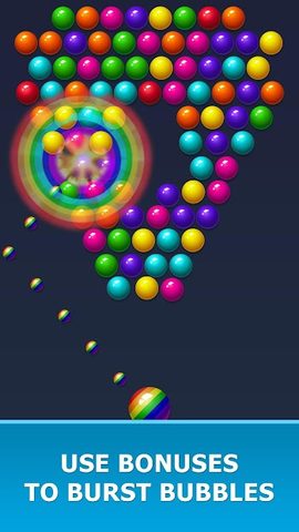 Screenshot 1: Bubble Puzzle: Hit the Bubble