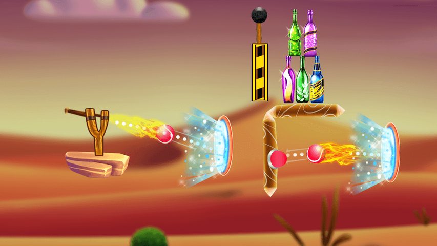 Screenshot 3: Bottle Shooting Game 2