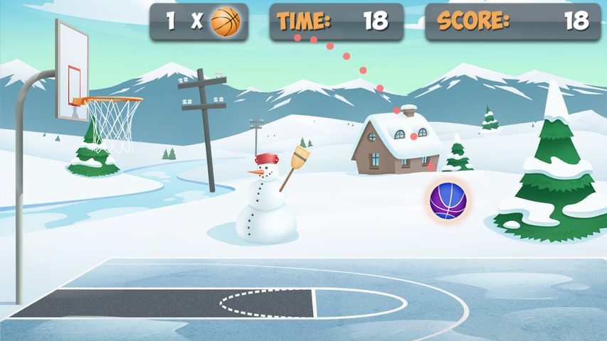Screenshot 4: Free Throw Basketball