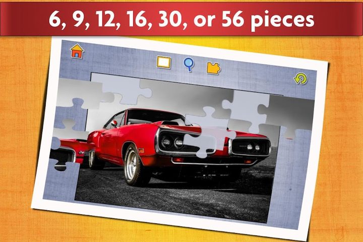 Screenshot 3: Kids Sports Car Jigsaw Puzzles