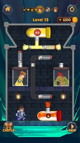 Screenshot 5: Hero Pipe Rescue: Water Puzzle