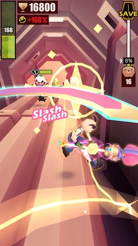 Screenshot 3: Slash & Girl - Endless Run