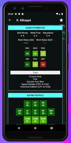 Screenshot 5: Player Potentials 21