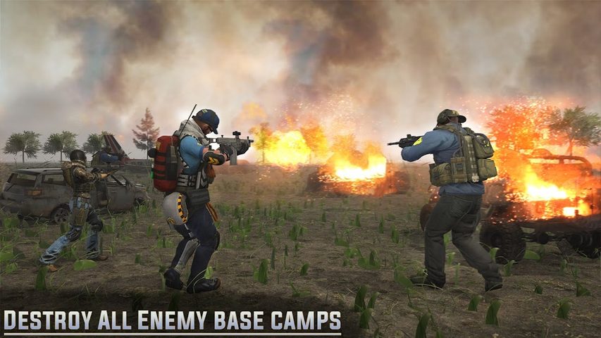 Screenshot 4: Real Commando Shooting 3D Game