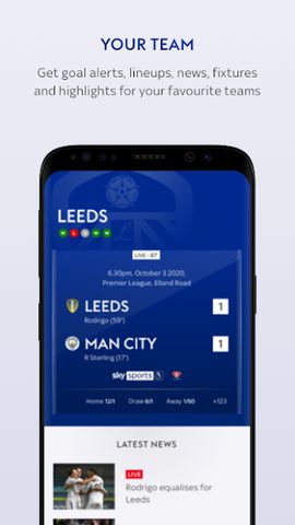 Screenshot 4: Sky Sports Scores