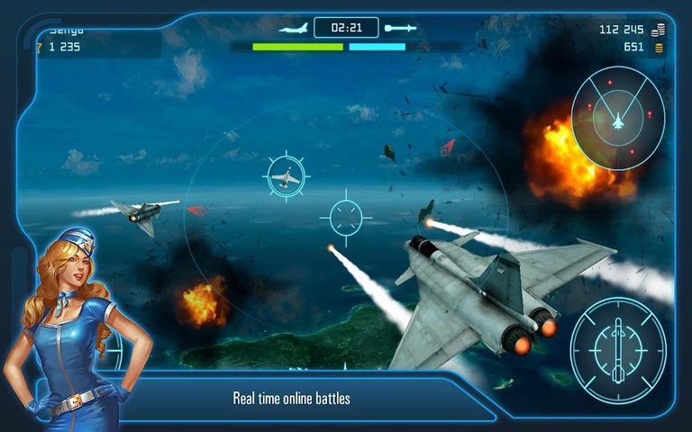 Screenshot 2: Battle of Warplanes: War-Games
