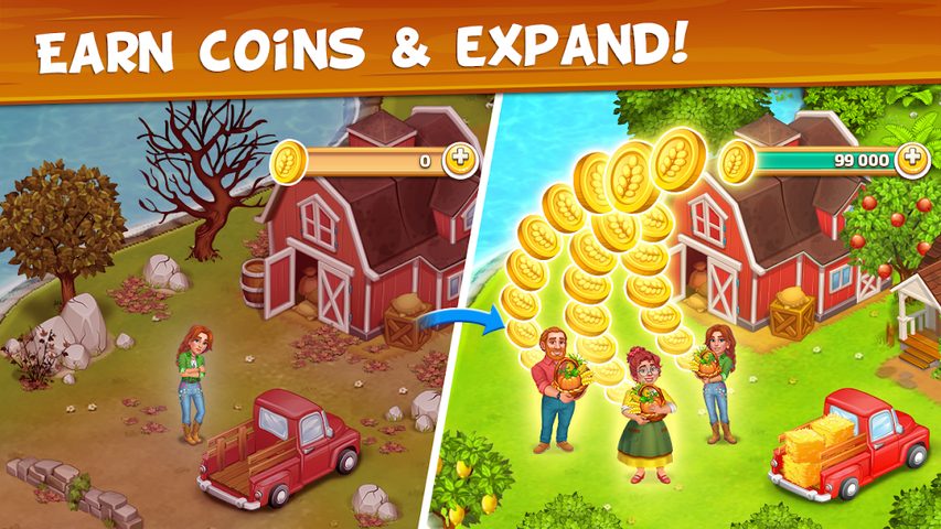 Screenshot 24: Farm Town Village Build Story