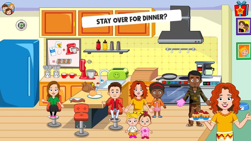 Screenshot 2: My Town: Friends house game