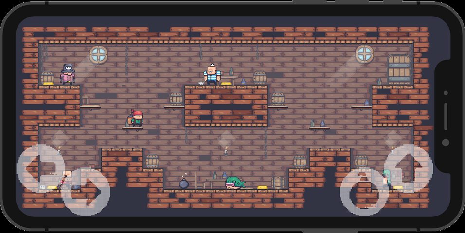 Screenshot 4: Pirate Bomb Attack