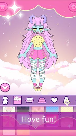 Screenshot 8: Moon's Closet dress up game