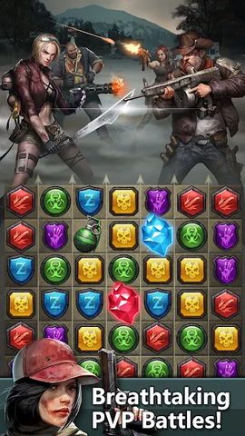 Screenshot 23: Zombies & Puzzles: RPG Match 3
