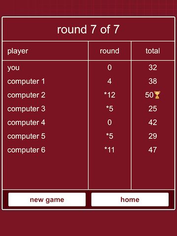 Screenshot 11: Oh Hell! - Contract Whist