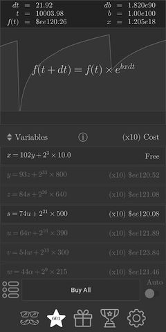 Screenshot 3: Exponential Idle