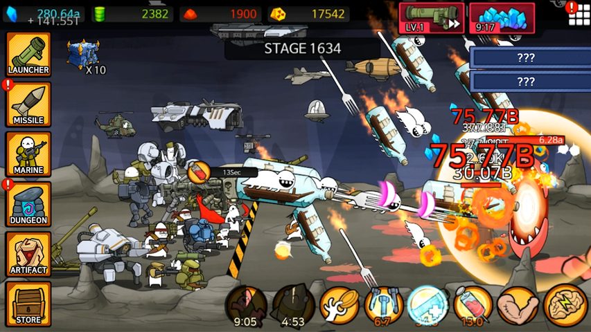 Screenshot 15: Missile Dude RPG : idle shot