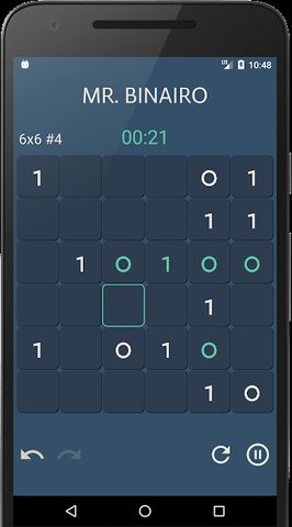 Screenshot 1: Mr. Binairo - Binary Sudoku Puzzle