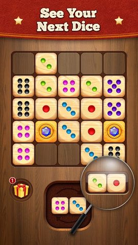 Screenshot 2: Woody Dice Merge Puzzle