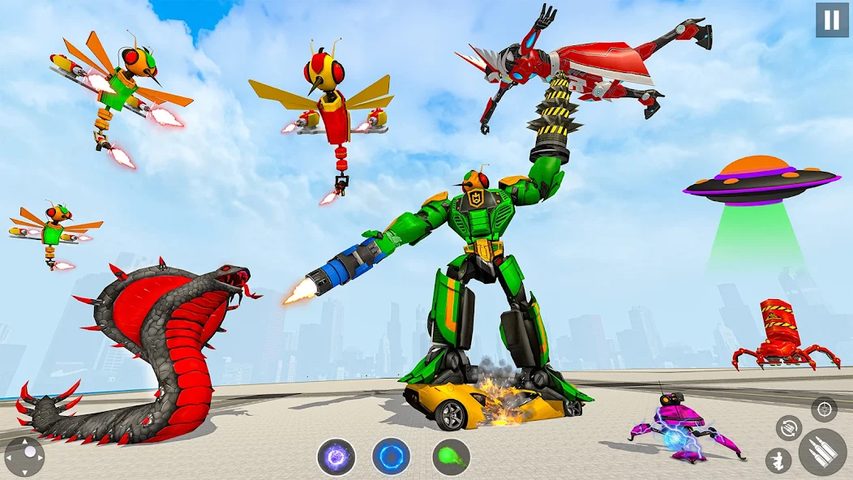 Screenshot 19: Dragon Fly Robot Car Game 3d