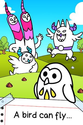 Screenshot 1: Birds Evolution: Idle Clicker