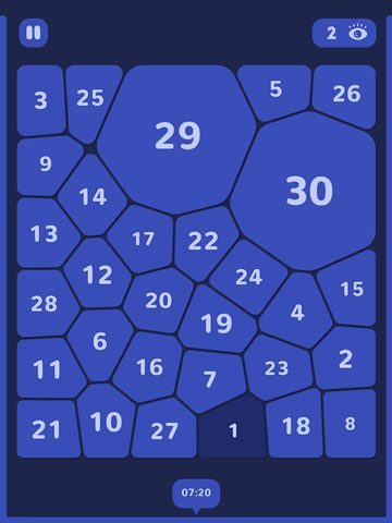 Screenshot 7: Next Numbers 2 - Reaction & Memory Improving Games