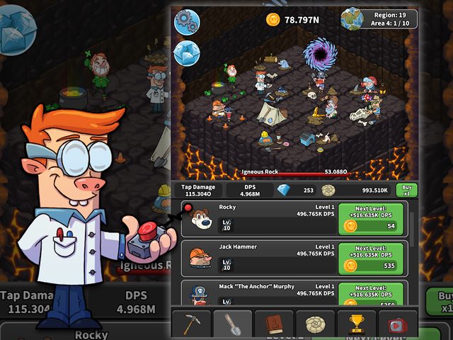 Screenshot 23: Tap Tap Dig - Idle Clicker Game