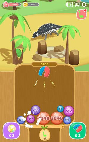Screenshot 8: Dino 2048:Merge Jurassic World