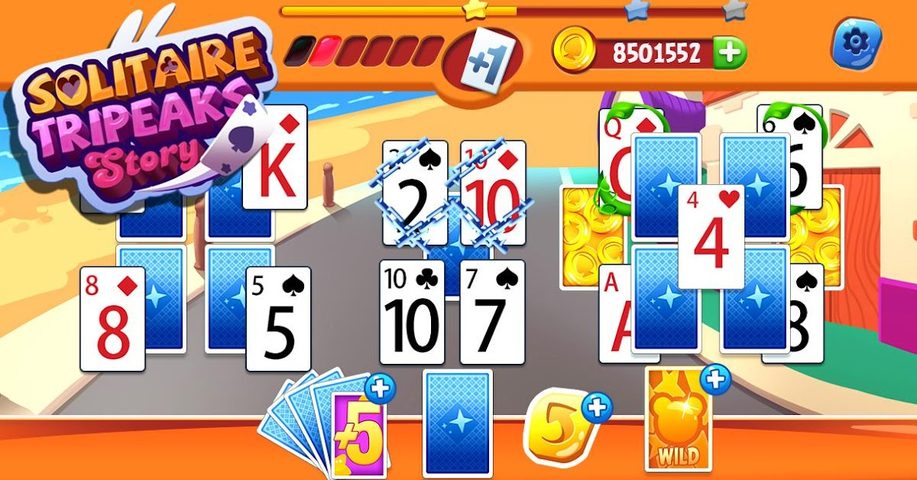 Screenshot 6: Solitaire Tripeaks Travel-card