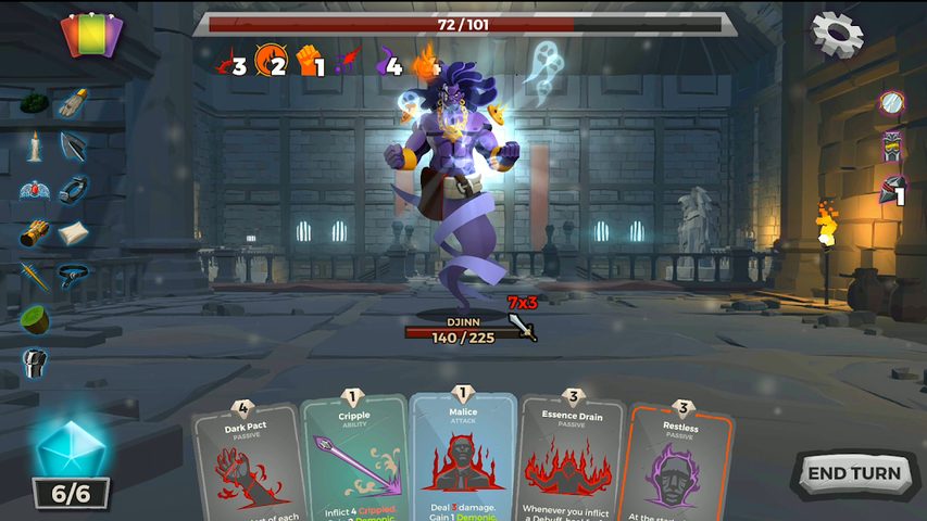 Screenshot 1: Dungeon Tales: RPG Card Game