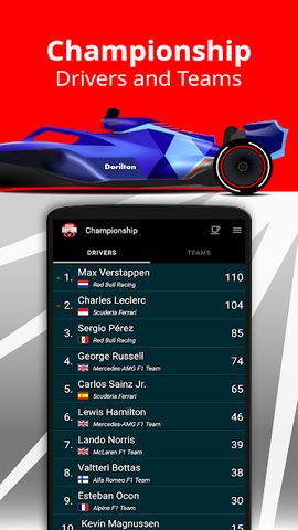 Screenshot 16: Racing Calendar + Ranking 2022