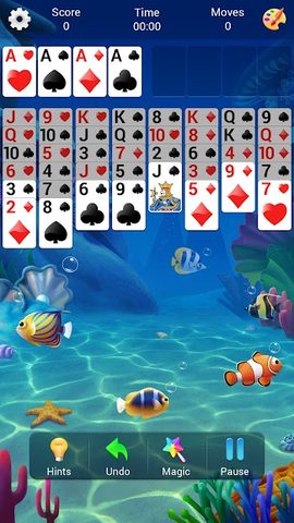 Screenshot 1: FreeCell Solitaire