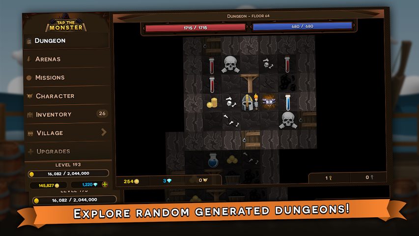 Screenshot 7: Tap the Monster - Medieval RPG Clicker