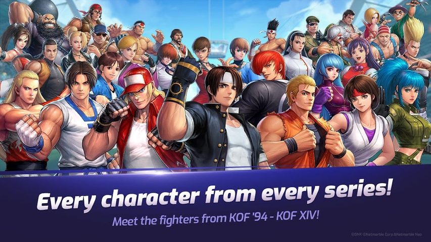 Screenshot 1: The King of Fighters ALLSTAR