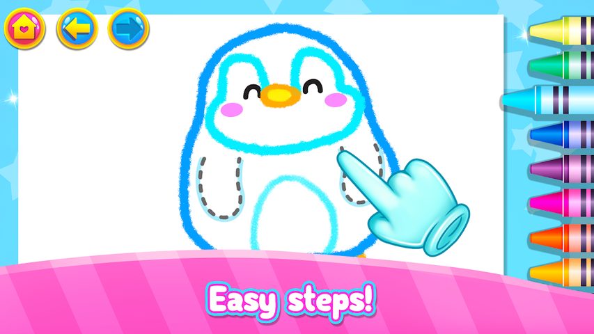 Screenshot 12: Rainbow Glitter Drawing Book