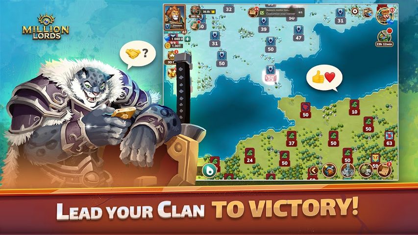 Screenshot 2: Million Lords: Kingdom Conquest - Strategy War MMO