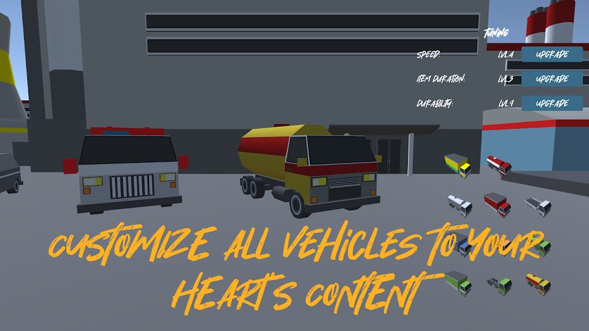 Screenshot 4: Road Rage – Car Crash City Endless Runner Racing