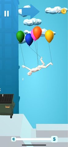 Screenshot 1: Balloon Man 2