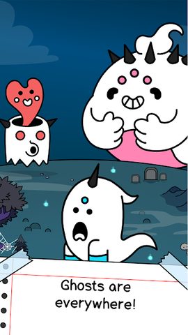 Screenshot 1: Ghost Evolution: Merge Spirits