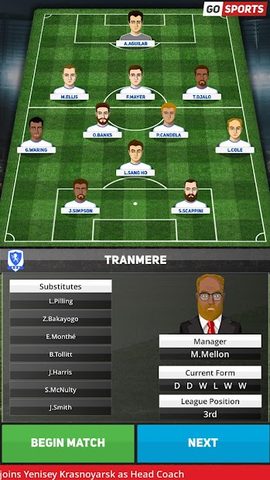 Screenshot 3: Club Soccer Director 2020 - Soccer Club Manager