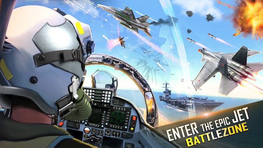 Screenshot 5: Warplanes Jet Fighter 3D