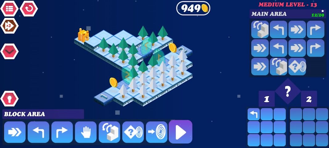 Screenshot 14: Algorithm City : The Snow Code