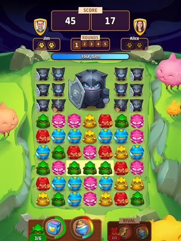 Screenshot 15: Cat Force - PvP Match 3 Game