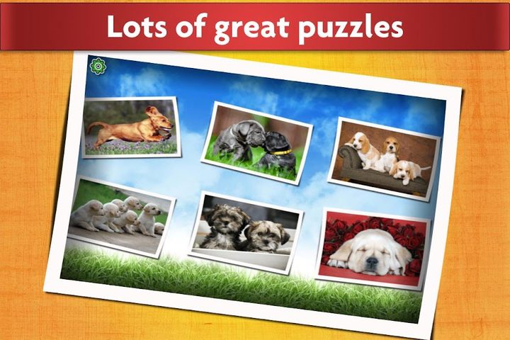 Screenshot 2: Dogs Jigsaw Puzzles Game - For Kids & Adults