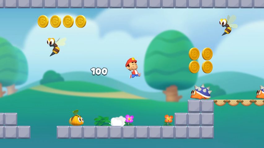 Screenshot 4: Super Tony - 3D Jump n Run Game