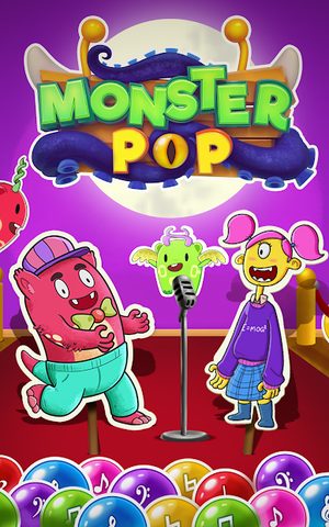 Screenshot 2: Monster Pop - Bubble Shooter Games