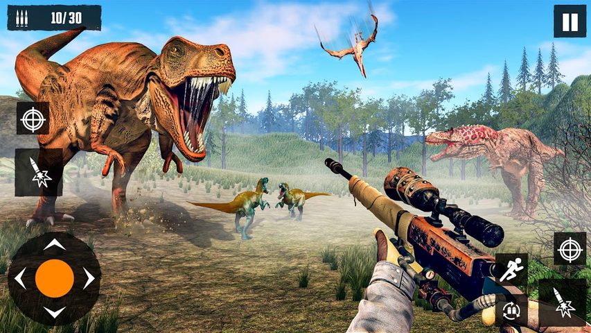 Screenshot 4: Real Dino Hunting Zoo Games 3D