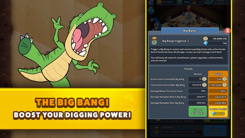 Screenshot 8: Tap Tap Dig 2: Idle Mine Sim