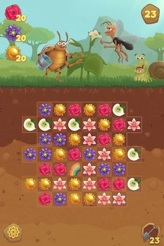 Screenshot 10: Flower Book Match3 Puzzle Game