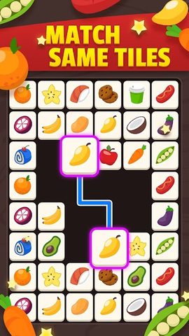 Screenshot 1: Onet Connect Fruit Mania: New Fruit Matching Games
