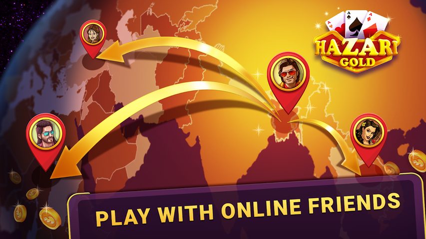 Screenshot 4: Hazari Gold- (1000 Points Game) & 9 Cards online