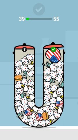 Screenshot 1: Popcorn Chef – Kawaii Games & Physics Games