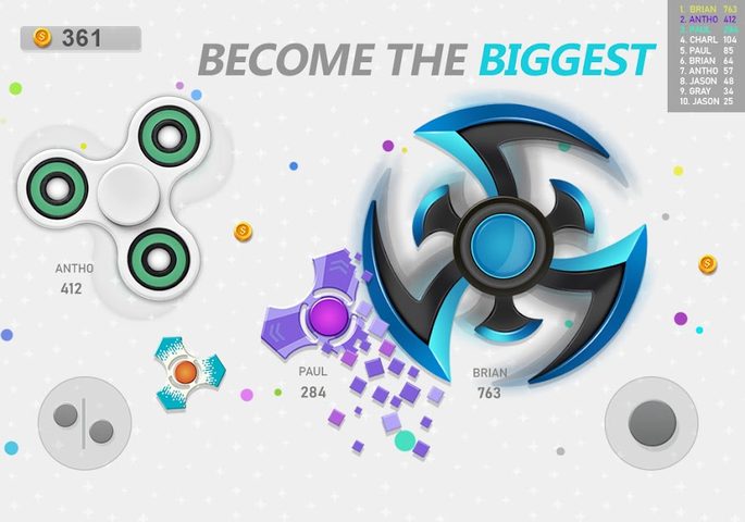 Screenshot 7: Realtime Fidget Spinner Games